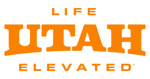 Utah Life Elevated Logo in orange.