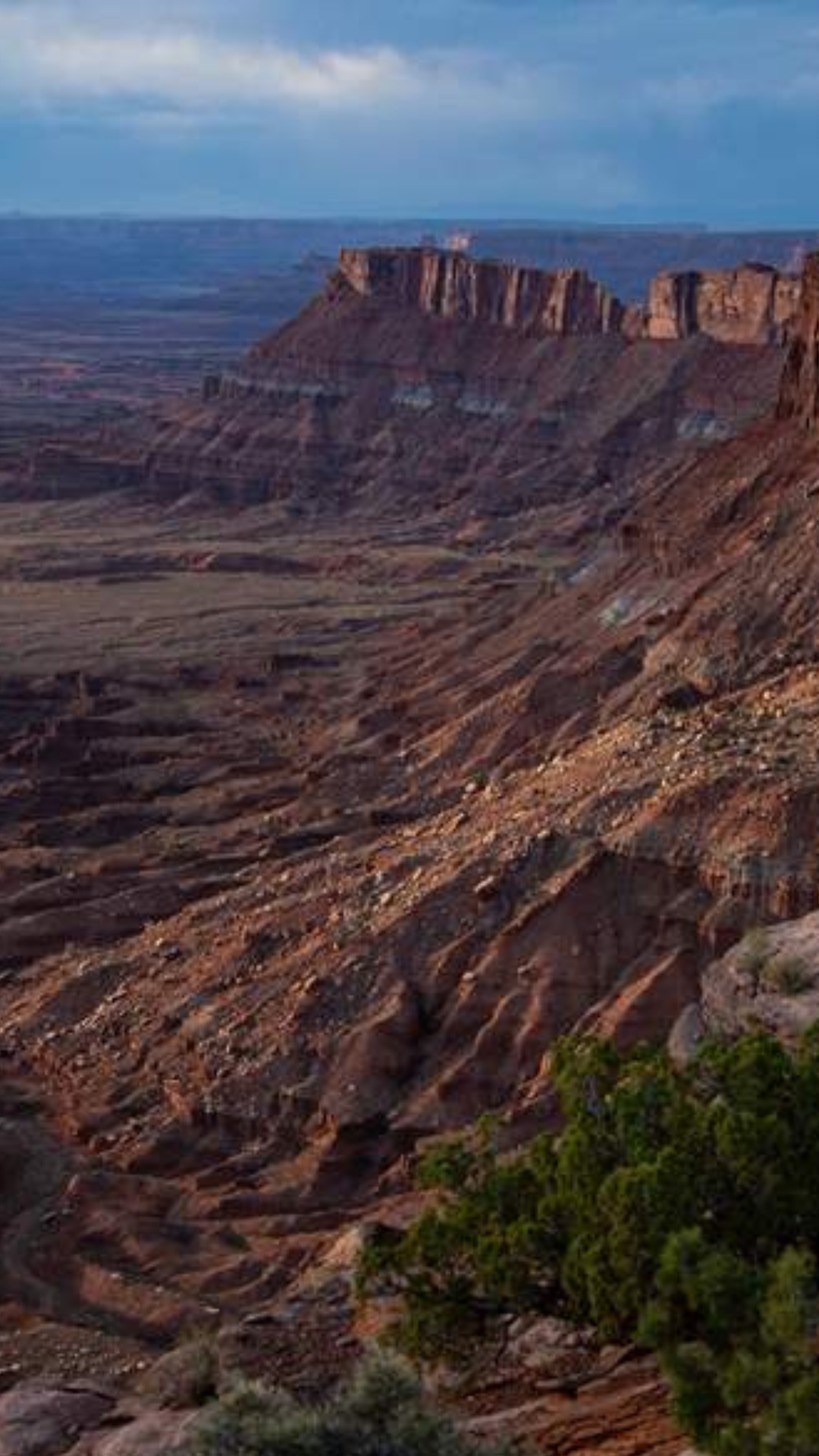 View of Utah red rock region.